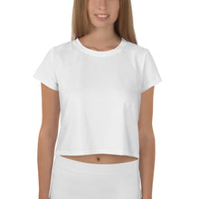 Load image into Gallery viewer, White Crop Tee
