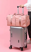 Load image into Gallery viewer, Waterproof Duffel Bag With Shoes Division
