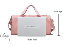 Load image into Gallery viewer, Waterproof Duffel Bag With Shoes Division

