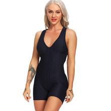 Load image into Gallery viewer, Short Sleeveless Back-cross Sport Bodysuit
