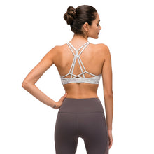 Load image into Gallery viewer, Stylish Medium Support Push Up Sports Bra
