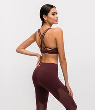 Load image into Gallery viewer, Stylish Medium Support Push Up Sports Bra
