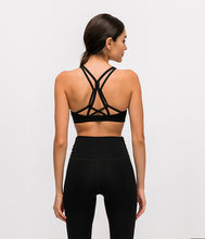 Load image into Gallery viewer, Stylish Medium Support Push Up Sports Bra
